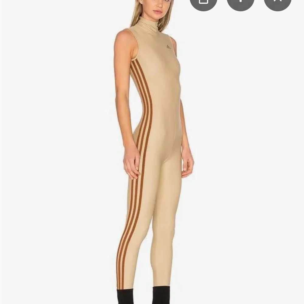 Yeezy Season 3 Tan Jumpsuit with Dark Brown Accents